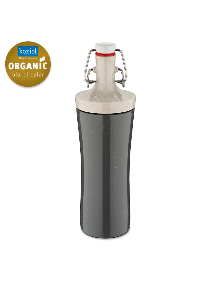 PLOPP TO GO - Trinkflasche 425ml in nature ash grey
