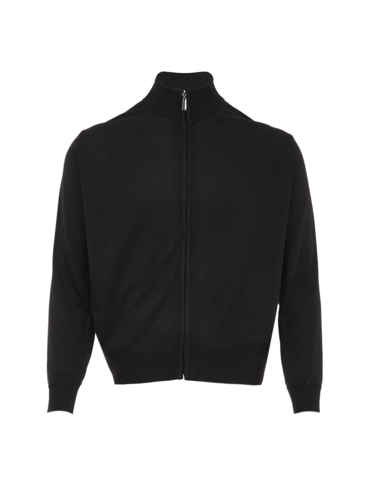 Women Cardigan in SCHWARZ