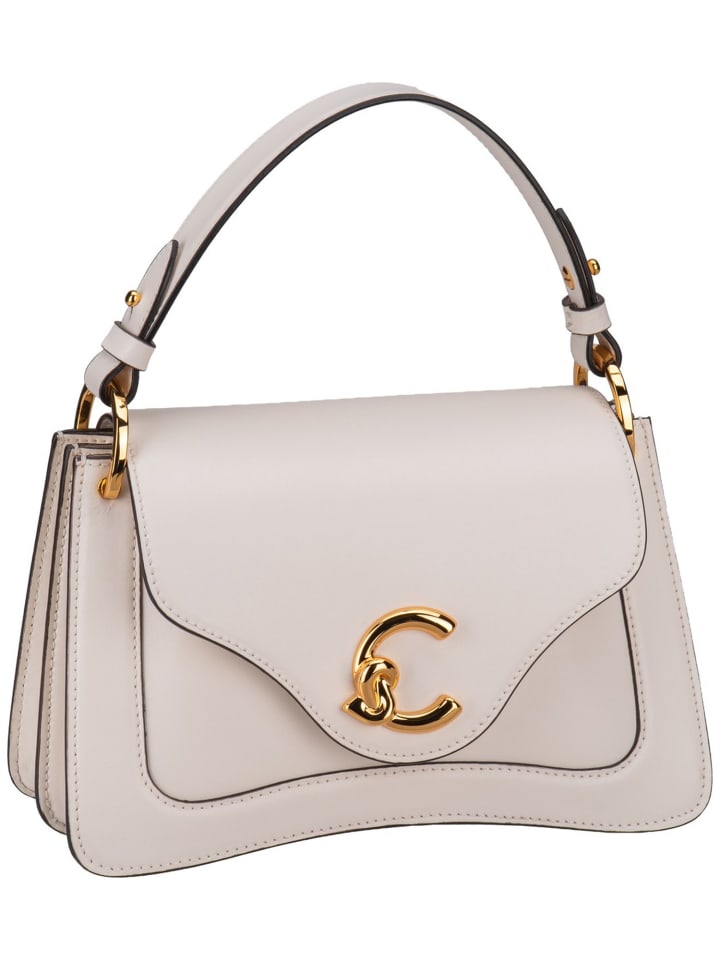 Handtasche C-Me Calf in Pearl