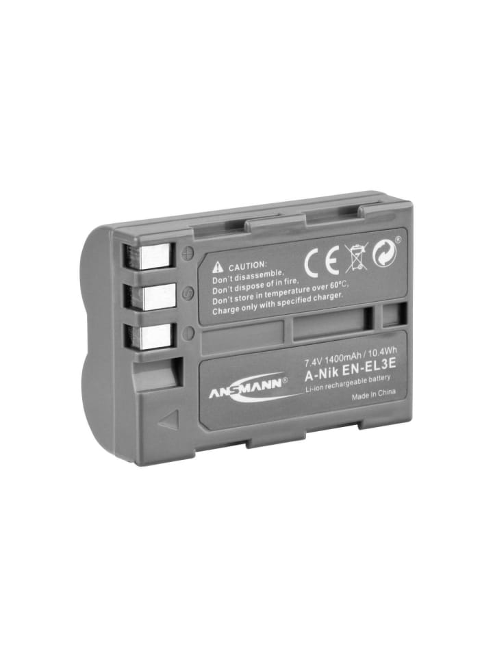 Batterie A-Nik EN EL 3E in Schwarz