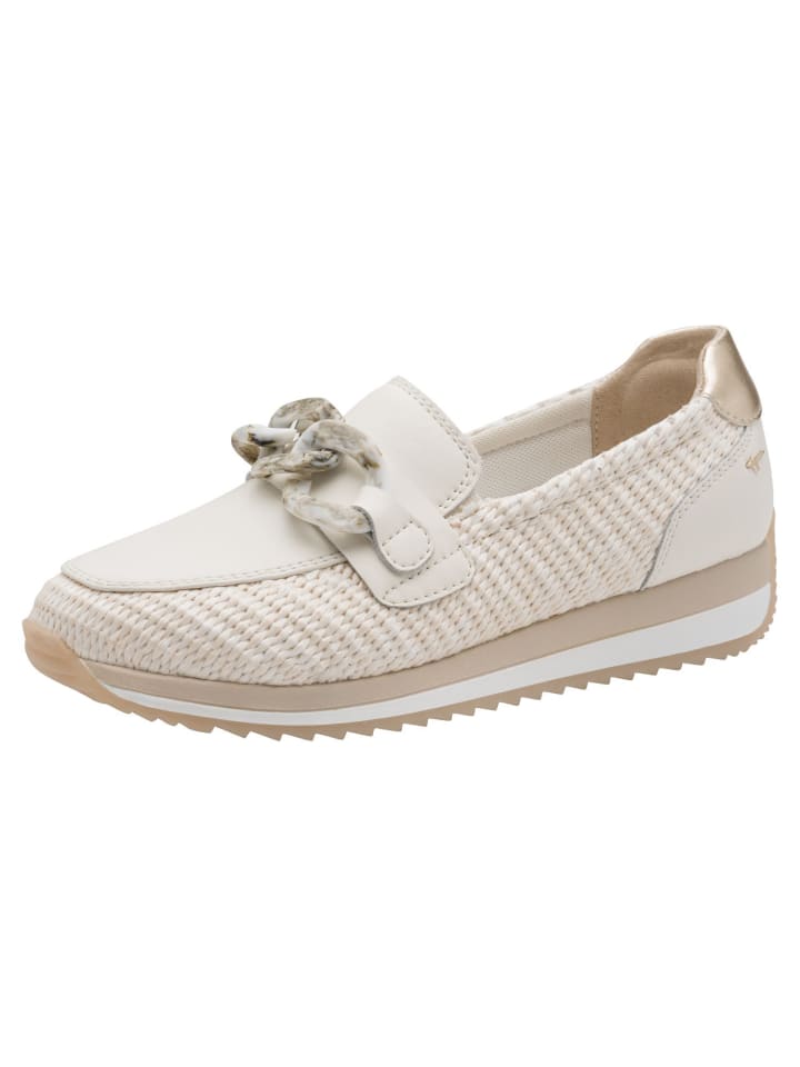 WIDE FIT Slipper in beige