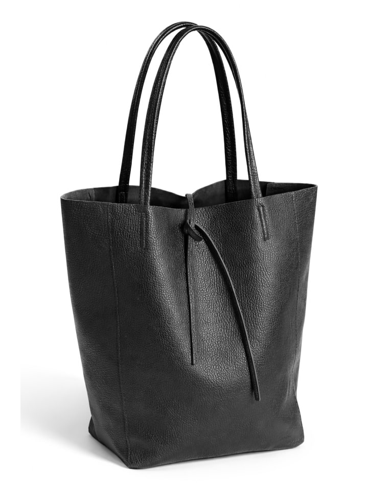 Schultertasche " EasyGo " in schwarz