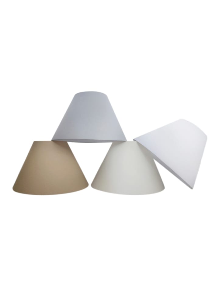 Schirme "ARAS" in beige - (L)25 cm x (B)25 cm x (H)16 cm
