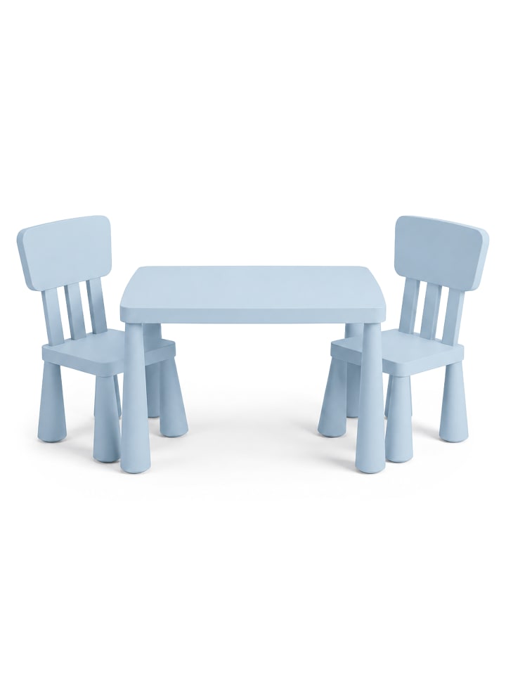 3-teilige Kindersitzgruppe in Blau