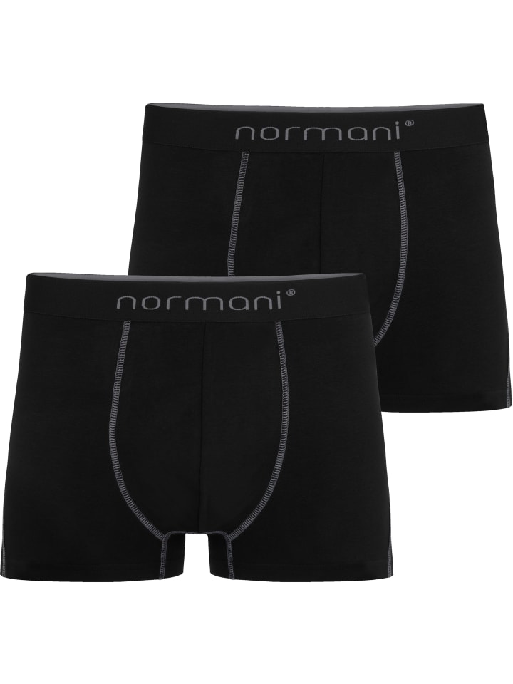 2 Herren Boxershorts Stanley in Grau