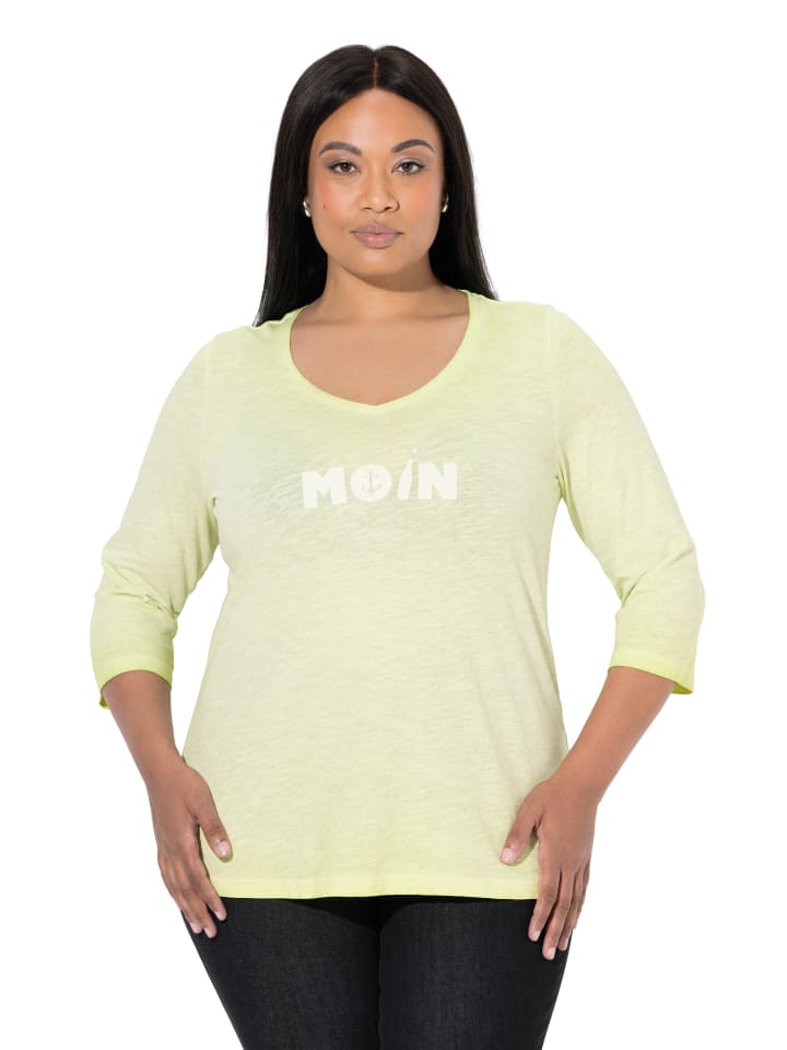 Shirt in limettengrün