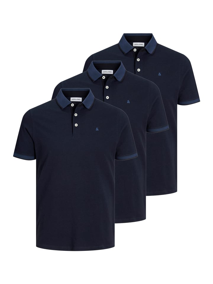 Poloshirt Paulos - Slim Fit in Dark Navy