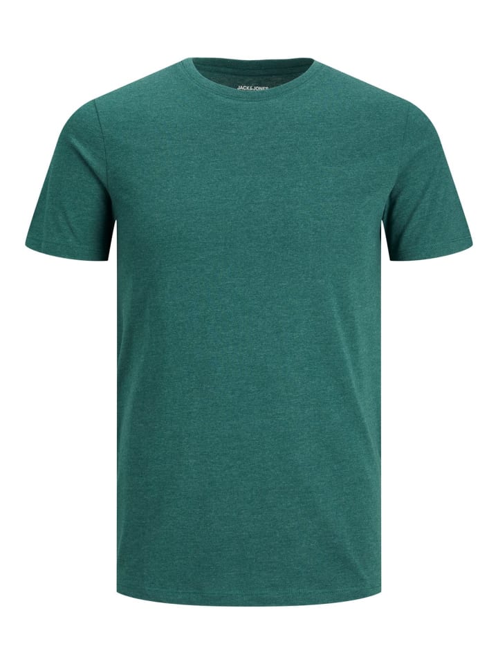 T-Shirt JJEORGANIC in Grün