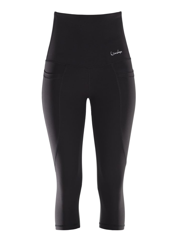 Functional Comfort High Waist 3/4-Tights HWL215C in schwarz