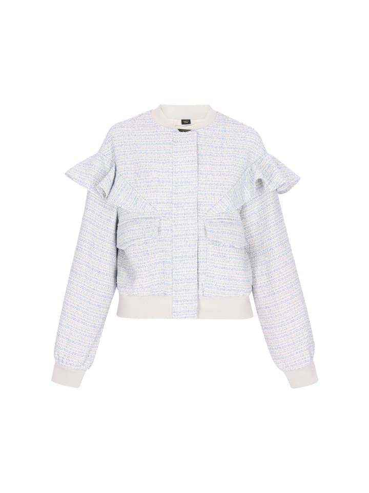 Women Jacket in light blue gold