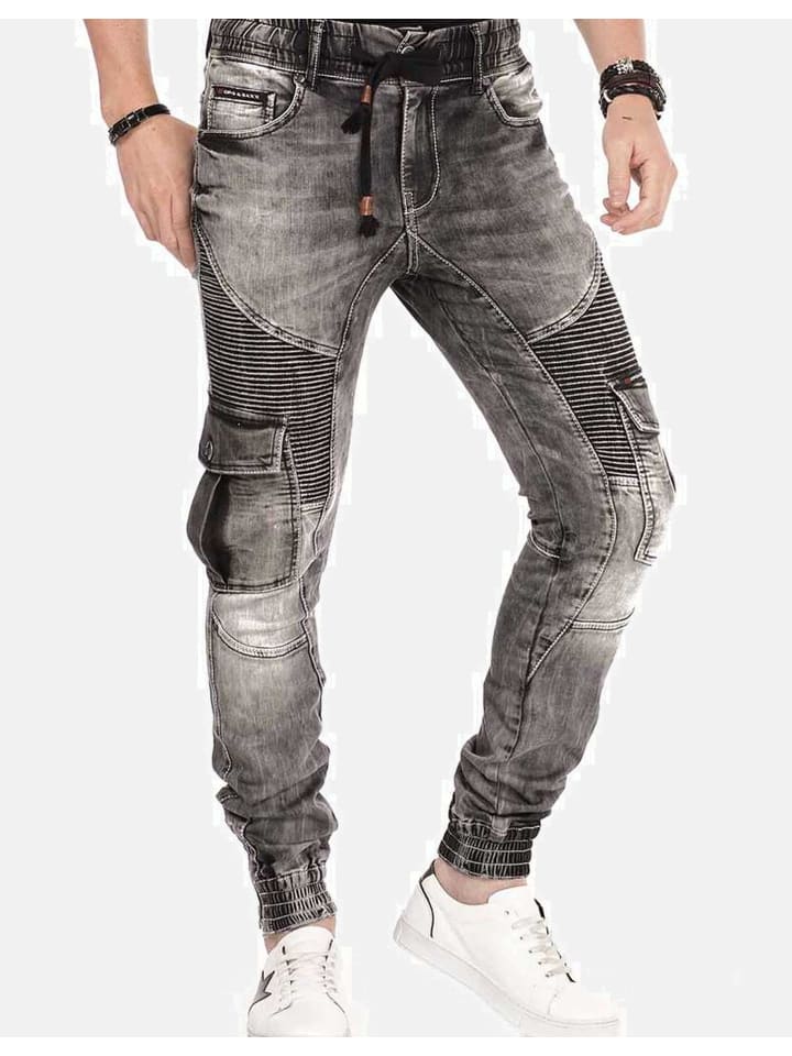 Jeans in schwarz