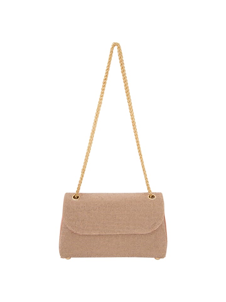Women Flap Bag in Champagne