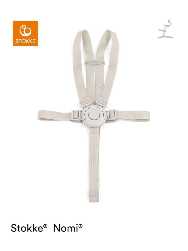 Nomi® Treppenhochstuhl Haltegurt in Grau ab 0 Monate