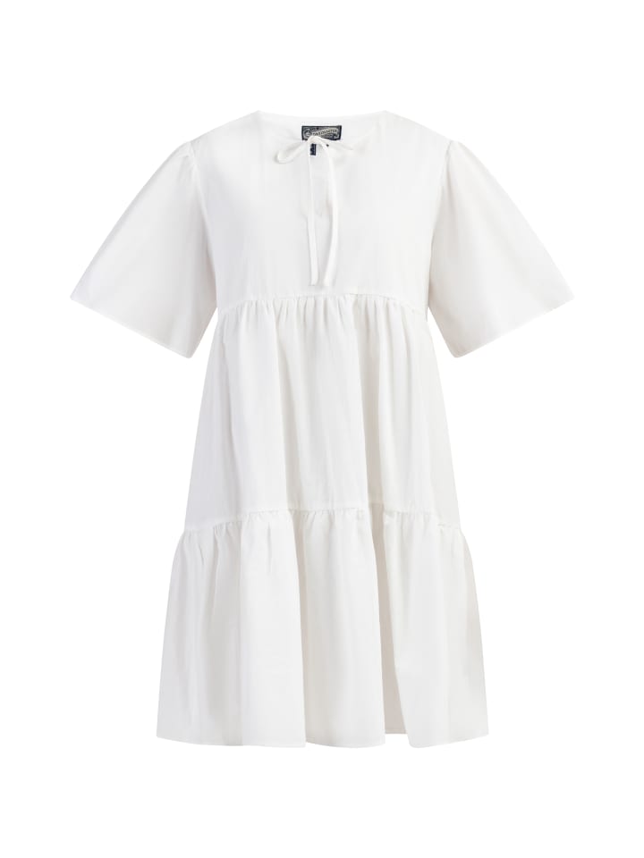 Damen Kleid in Wollweiss