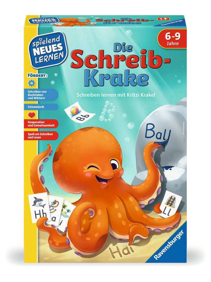 Ravensburger Lernspiel Die Schreib-Krake in bunt
