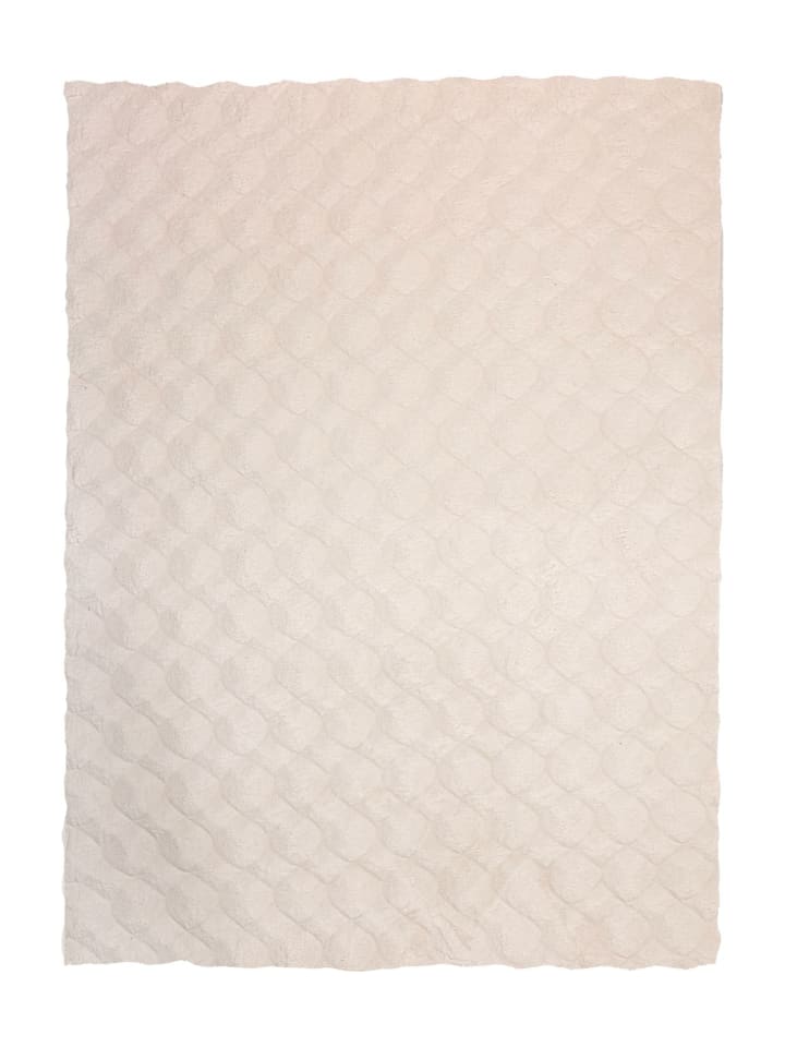 Hochflor Teppich Rayanne Glow 825 in Creme