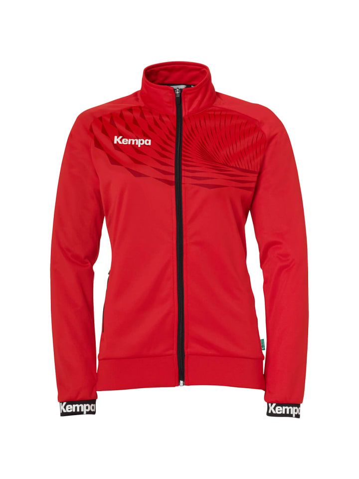 Trainingsjacke WAVE 26 POLY JACKE WOMEN in rot/chilirot