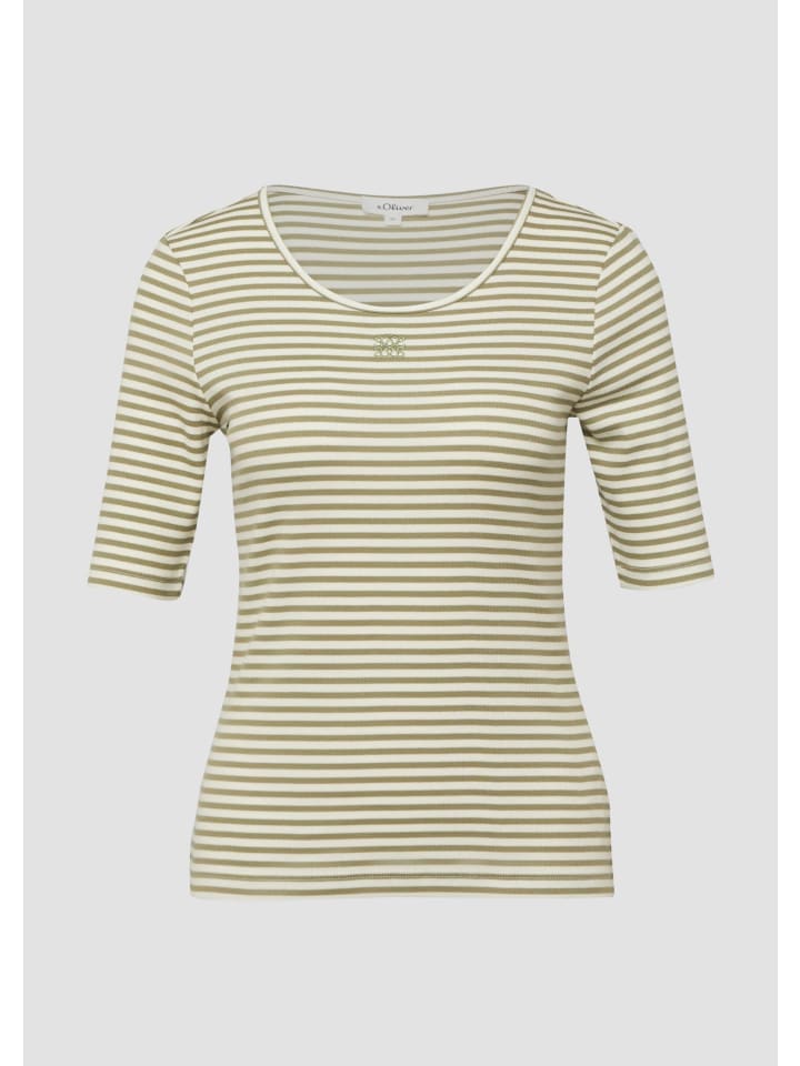 T-Shirt in 79G3_olivgrün