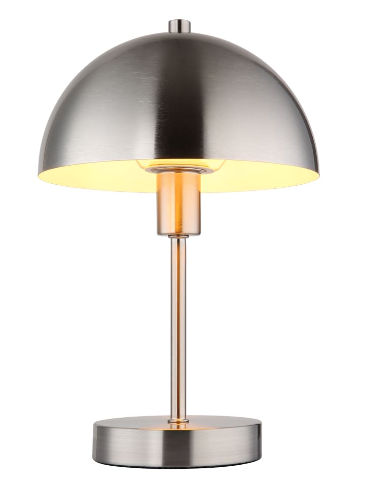 Tischleuchte "ATOMA I" in silver