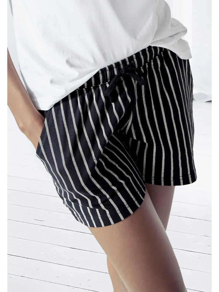 | günstig VIVANCE in DREAMS Pyjamashorts limango schwarz-weiß kaufen
