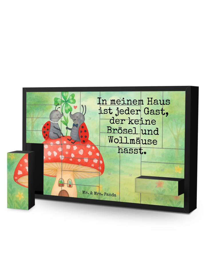 Weihnachtskalender Marienkäfer Fliegenpilz Desi... in Weiß
