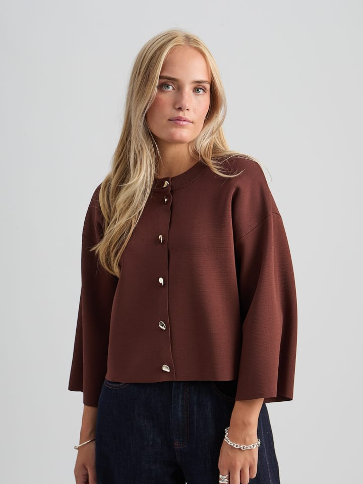 Cardigan in Tiramisu