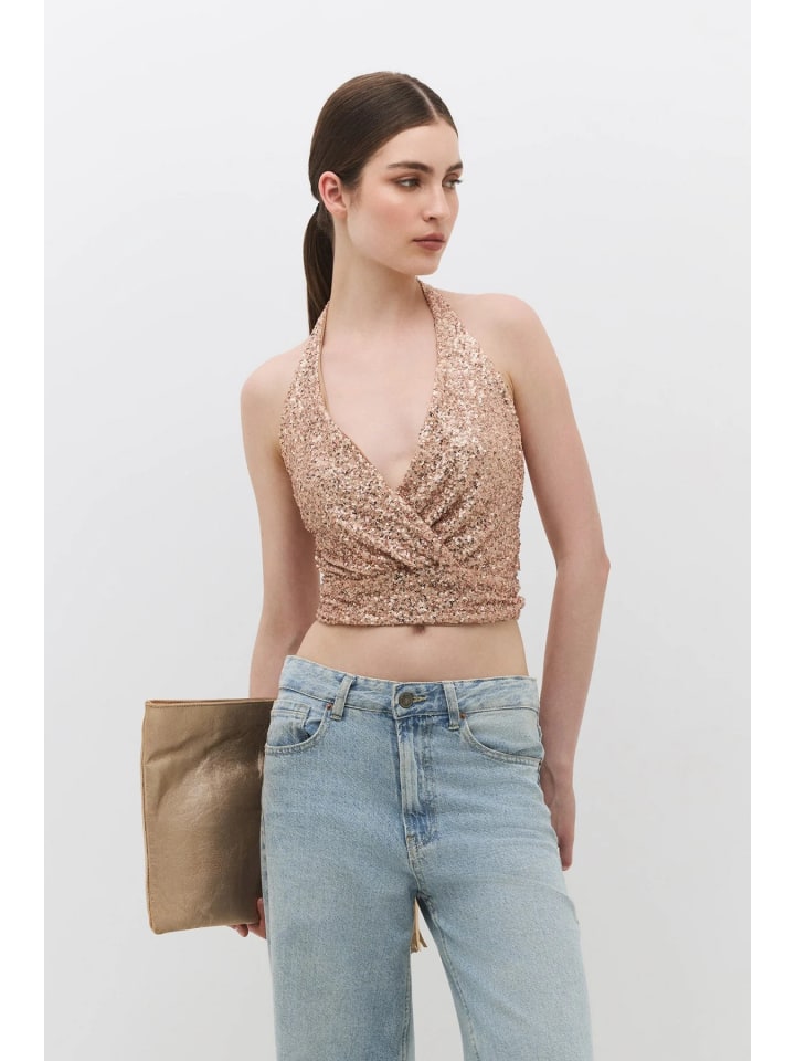 Blouse in Rosa