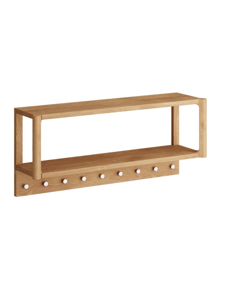 Wandgarderobe Campi Eiche Natur 83 / 21,5 / 36cm