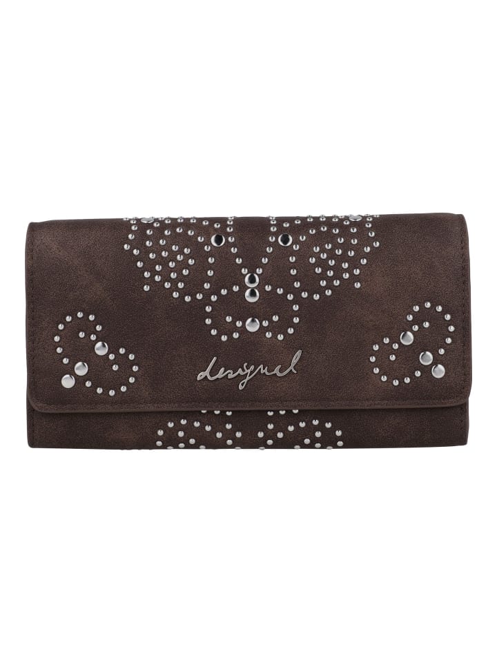 Poker Face Mariona Geldbörse 19 cm braun