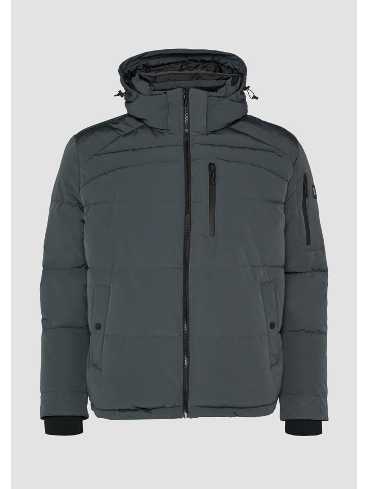 Outdoor-Jacke in 9581_schiefergrau