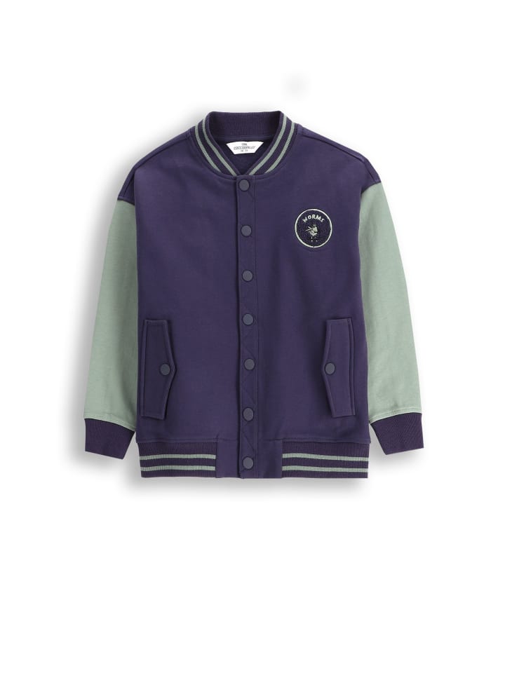 Reißverschlussjacke in bunt
