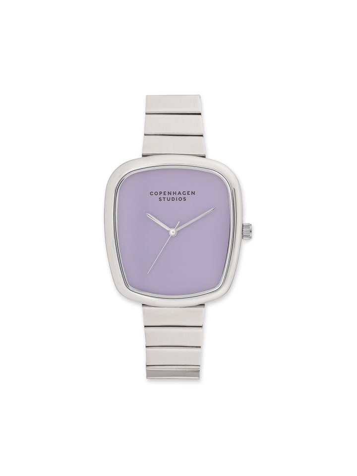 Armbanduhr Curved Watch in silber