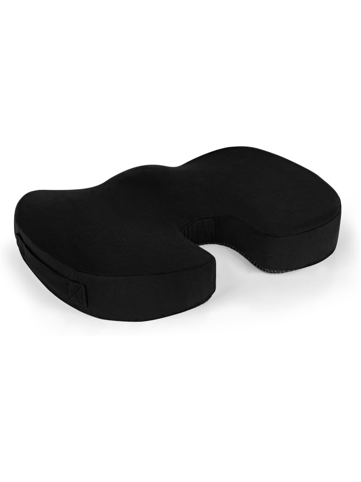 Ergonomisches Sitzkissen Nairn in Schwarz