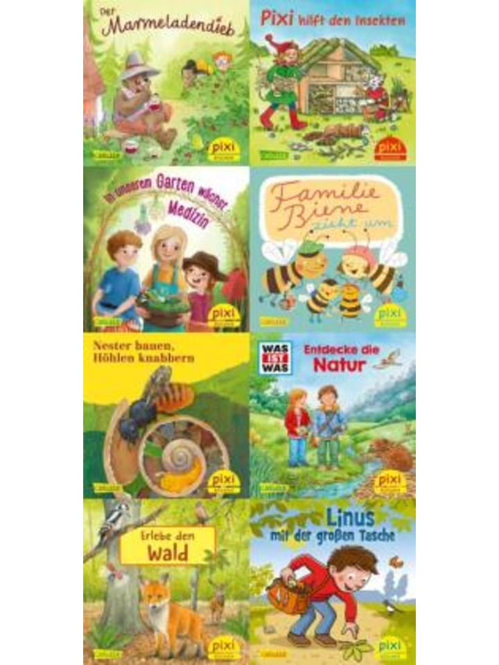 Buch - Pixi-8er-Set 290: Pixi liebt die Natur (8x1 Exemplar), 8 Teile
