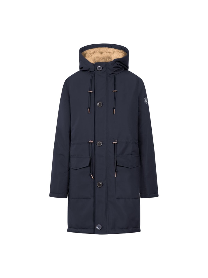 Festholm Friese in navy/caramel