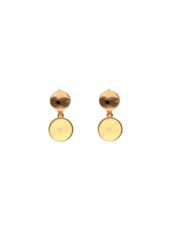 Women Earrings in Rose Gold Yellow