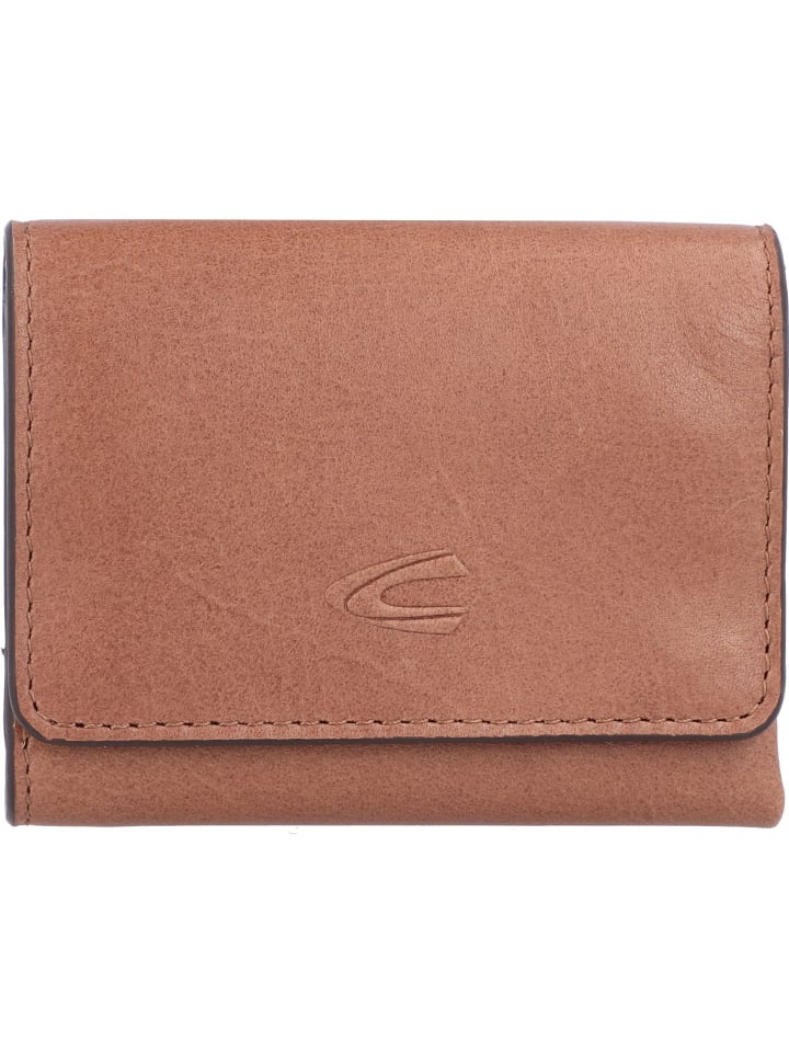 Valencia Geldbörse RFID Leder 10,5 cm cognac