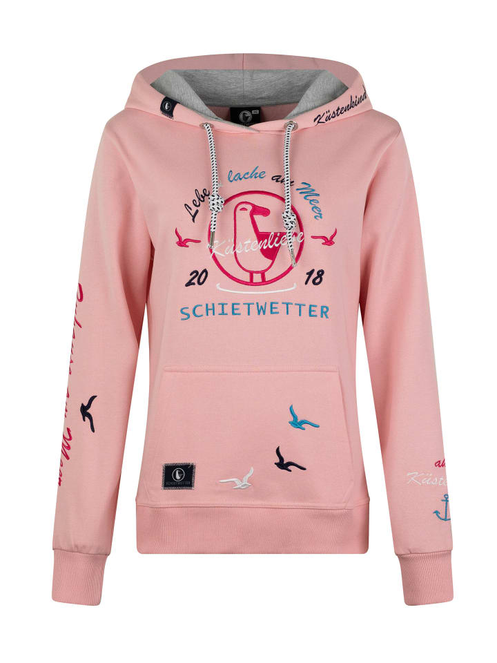 Hoodie Finja Flüstertüte in rose