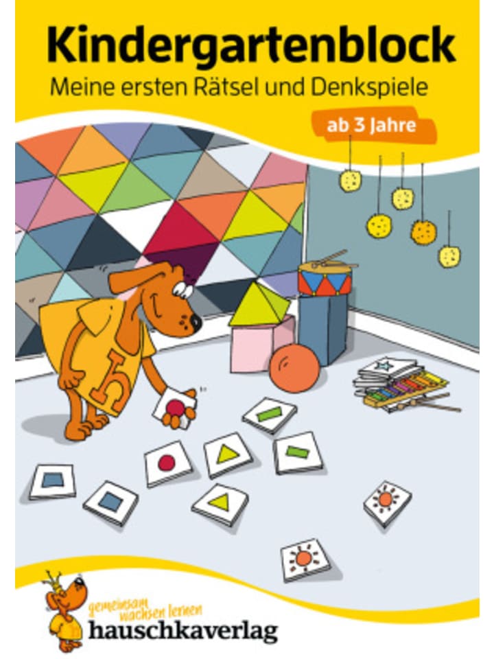Buch - Kindergartenblock ab 3 Jahre - Meine ersten Rätsel und Denkspiele