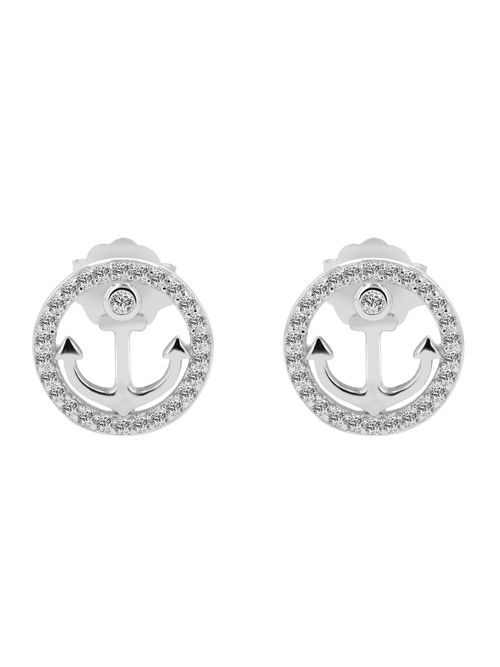 Damen Ohrringe – Ohrstecker aus 925 Silber in silber