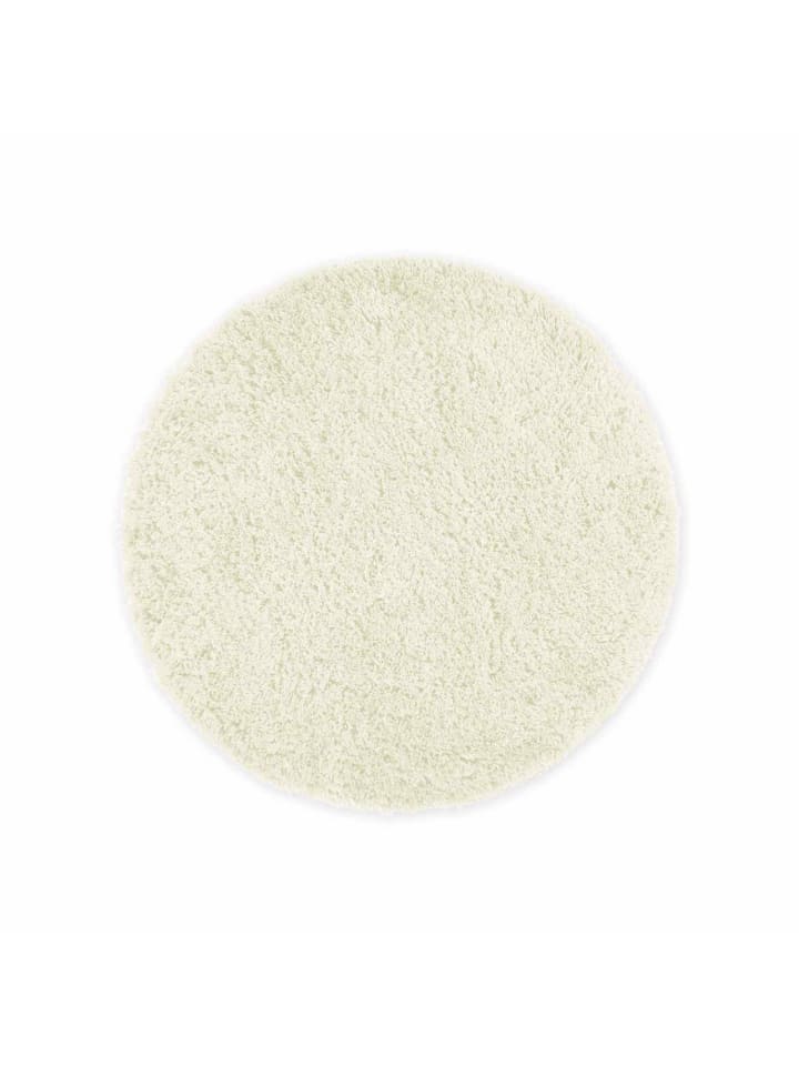 Runde Badematte Florenz in Creme