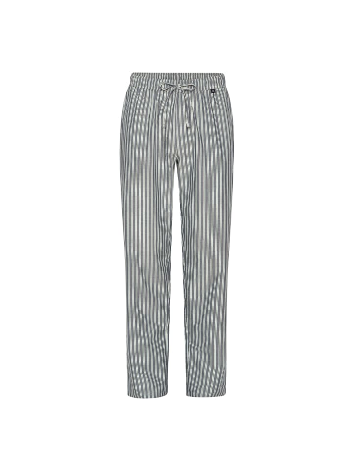 Lange Pyjamahose Cozy Pyjama in marineblau