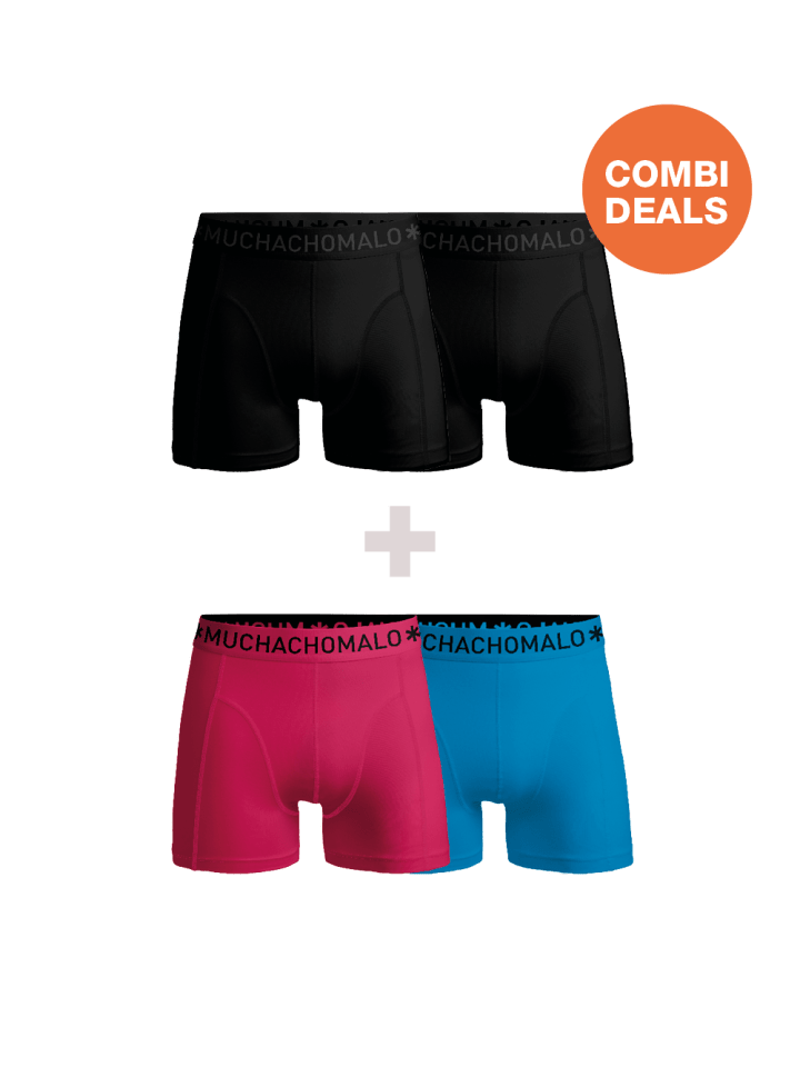 4er-Set: Boxershort in Mehrfarbig - für Herren