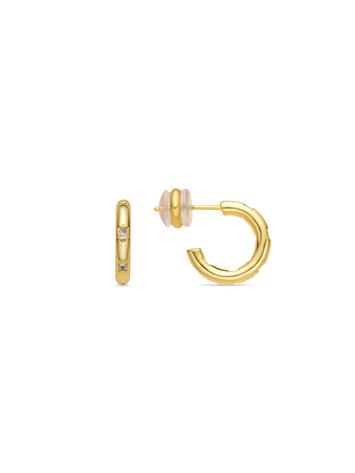 Ohrringe Sisah mit 18 Karat Goldfinish – SISAH