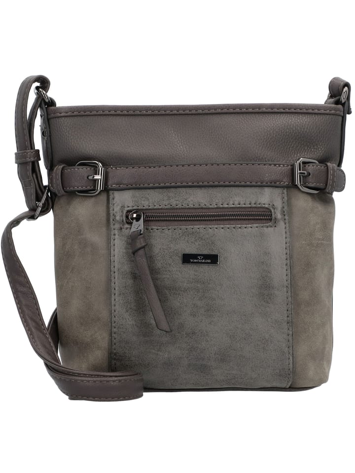Juna Umhängetasche 21 cm grey