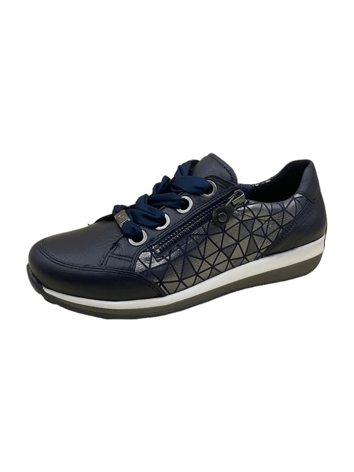 Sportliche Schnürschuhe in Blau