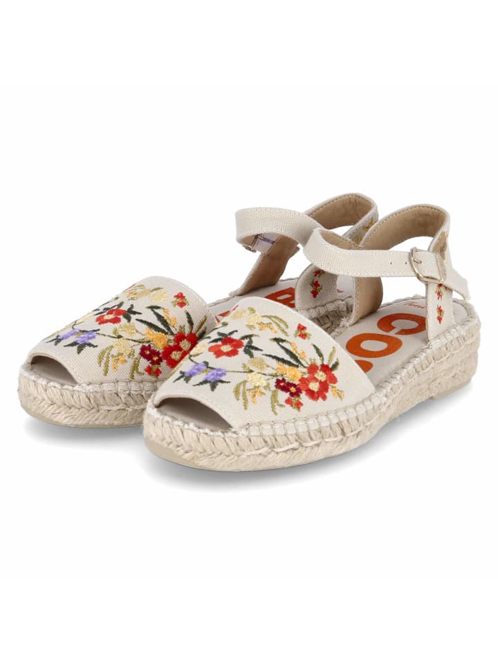 Espadrilles-Sandalen GARBET in beige