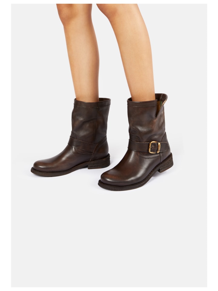Stiefelette Dunkelbraun