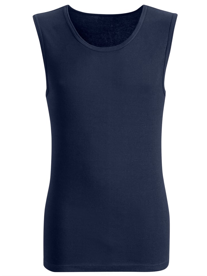Shirt in schwarz + marine + grau