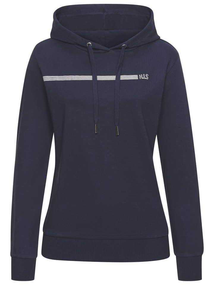 Hoodie in marine